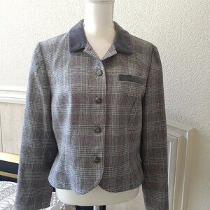 Pendleton Velvet Trim Jacket